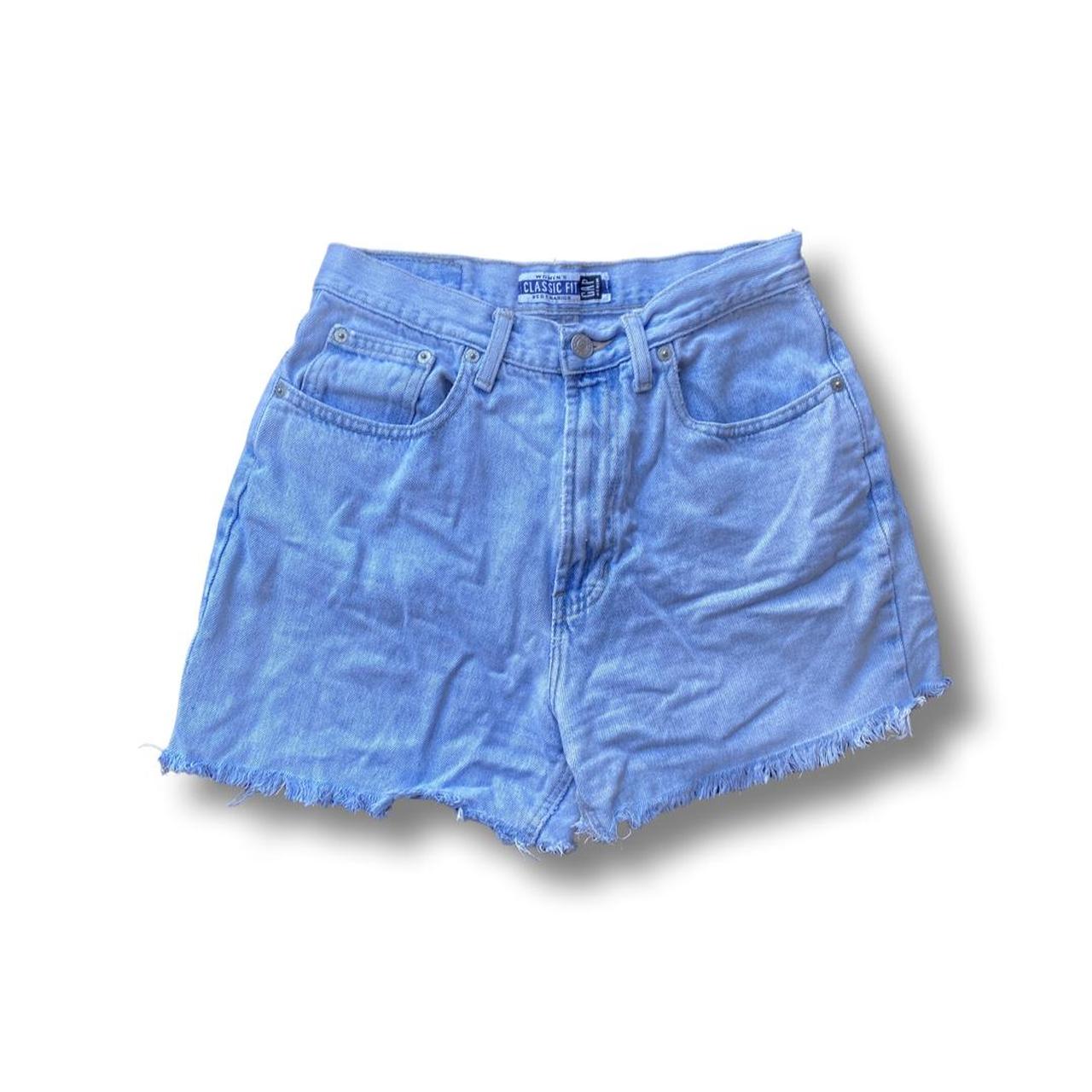 Gap Women's Blue Shorts Depop