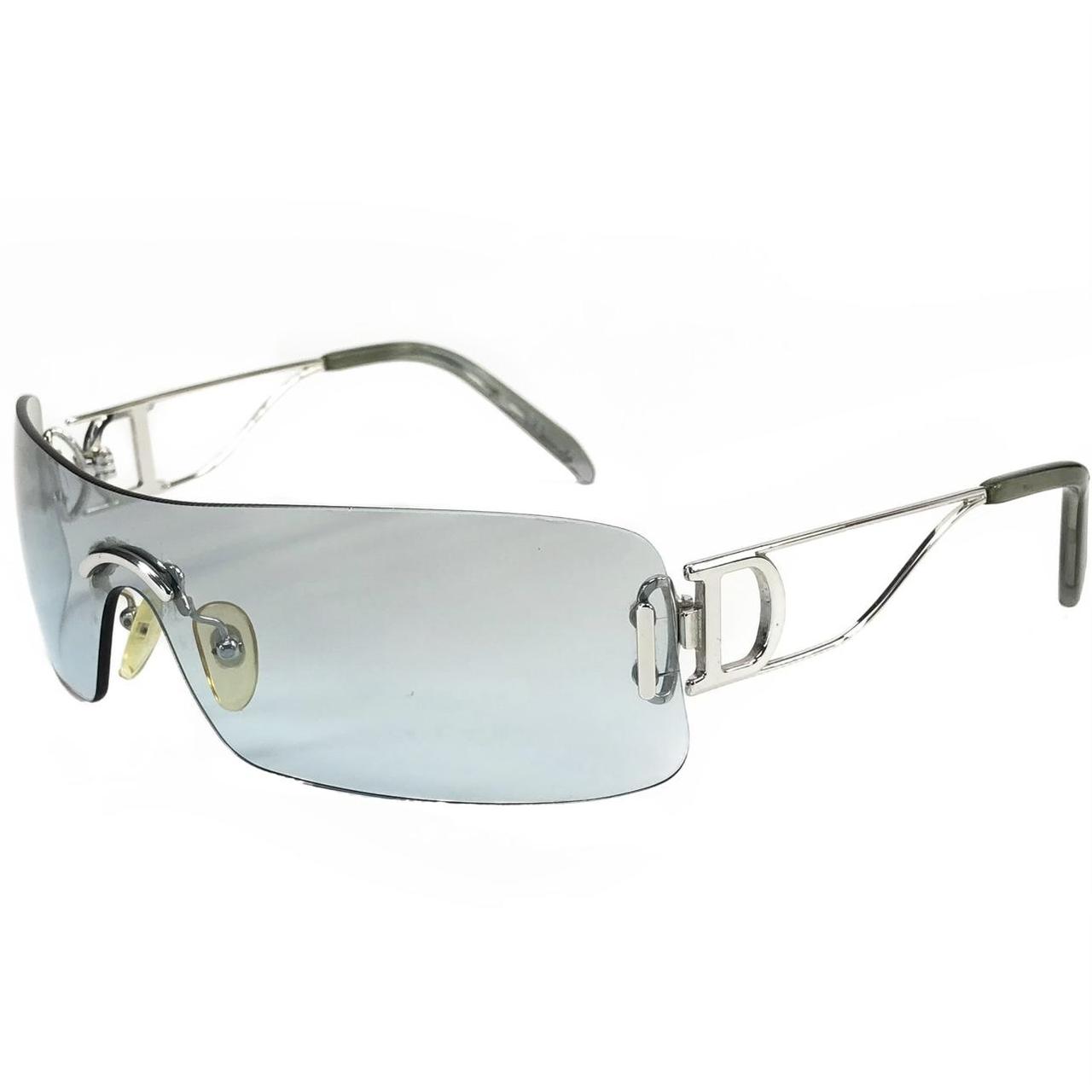 christian dior rimless sunglasses