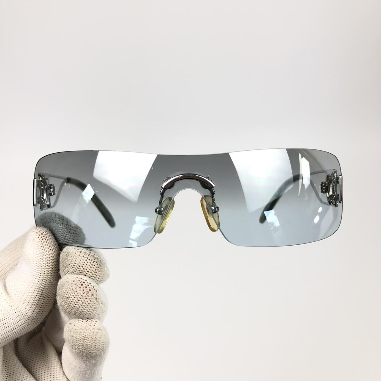 christian dior rimless sunglasses