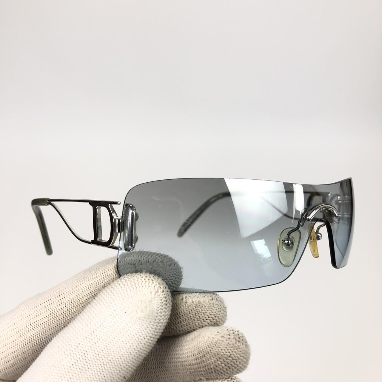 christian dior rimless sunglasses