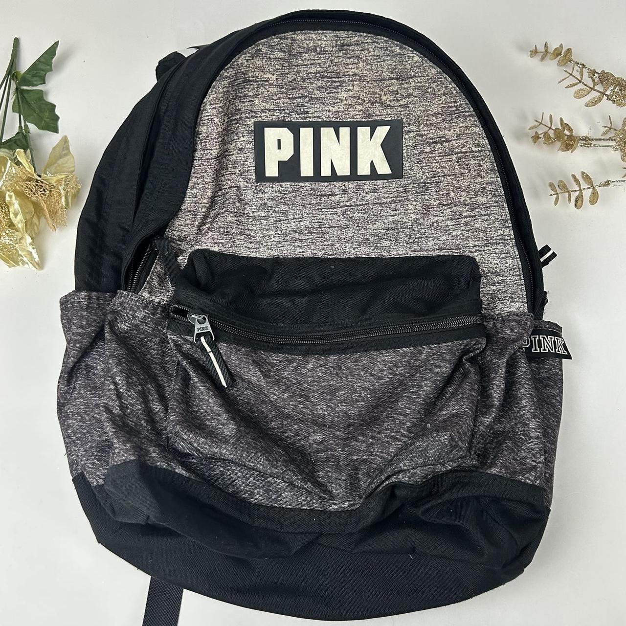 Victoria secret cheap pink backpack black