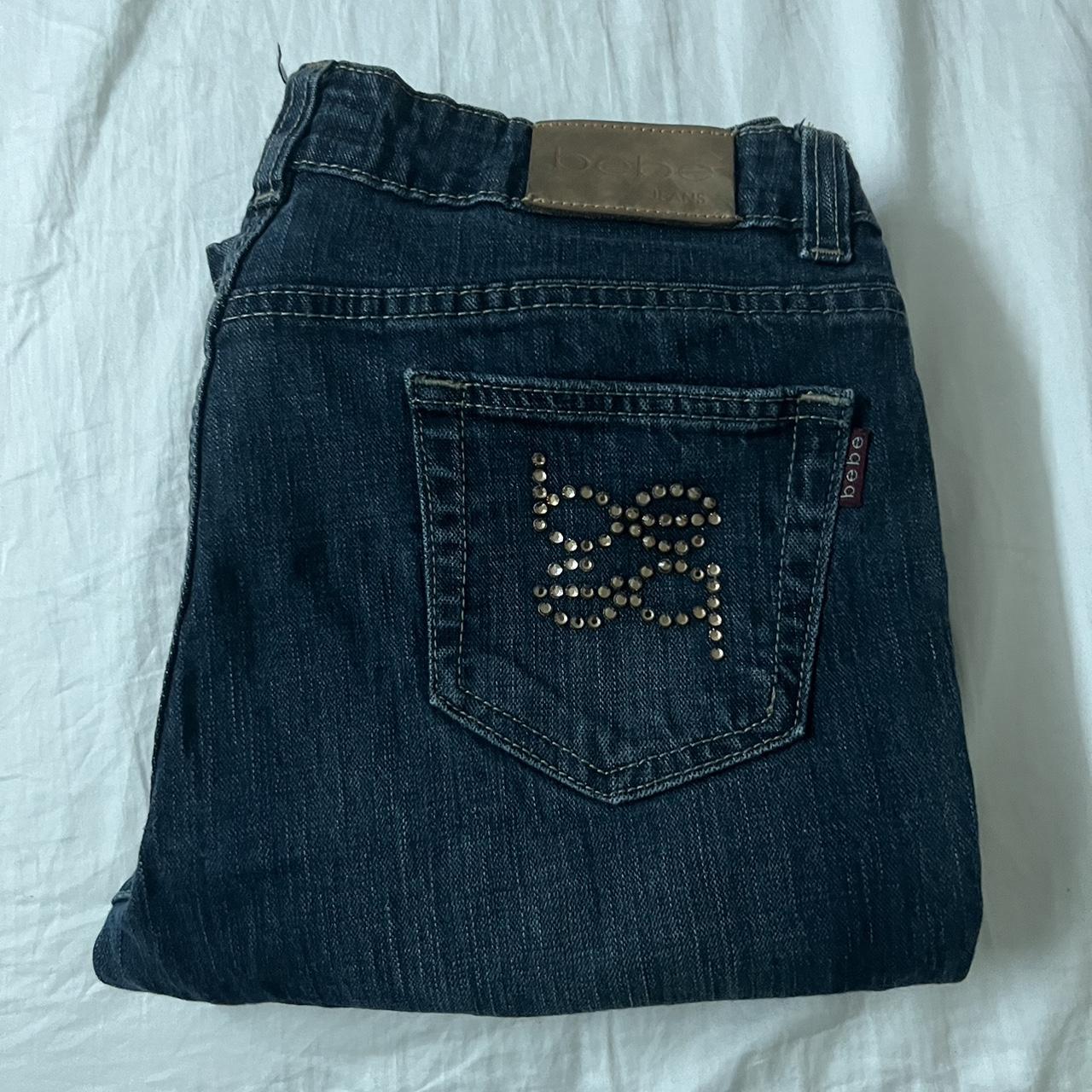 Bebe Low Rise Flare/ Bootcut Jeans Super cute with... Depop