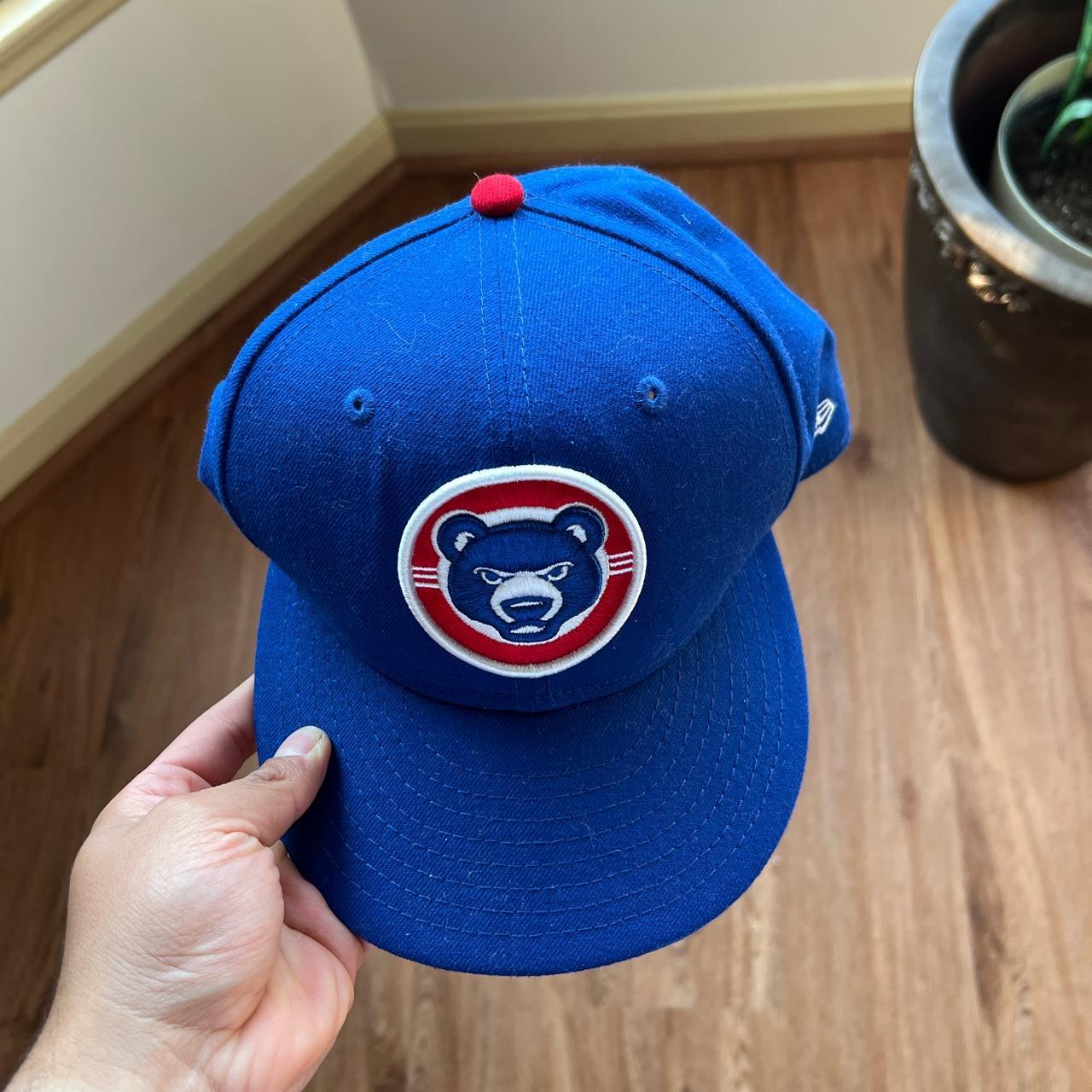 90s Fitted New Era Chicago Cubs Hat 7 3/8