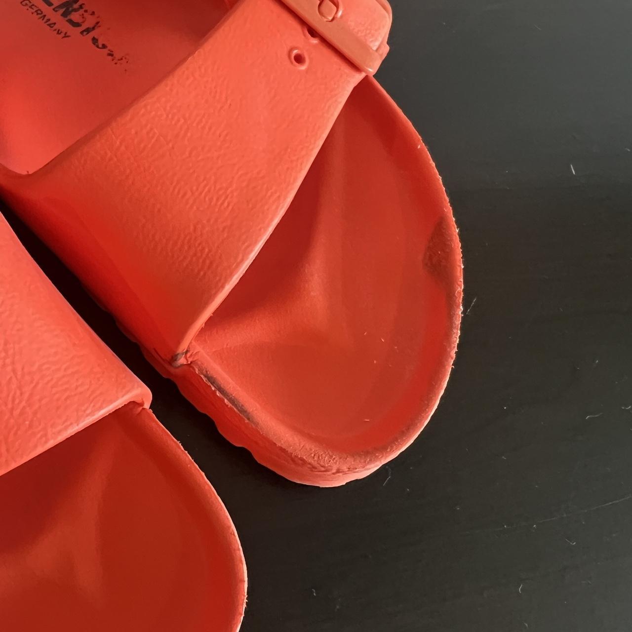 Orange Birkenstock Arizona Essential Sandal Depop