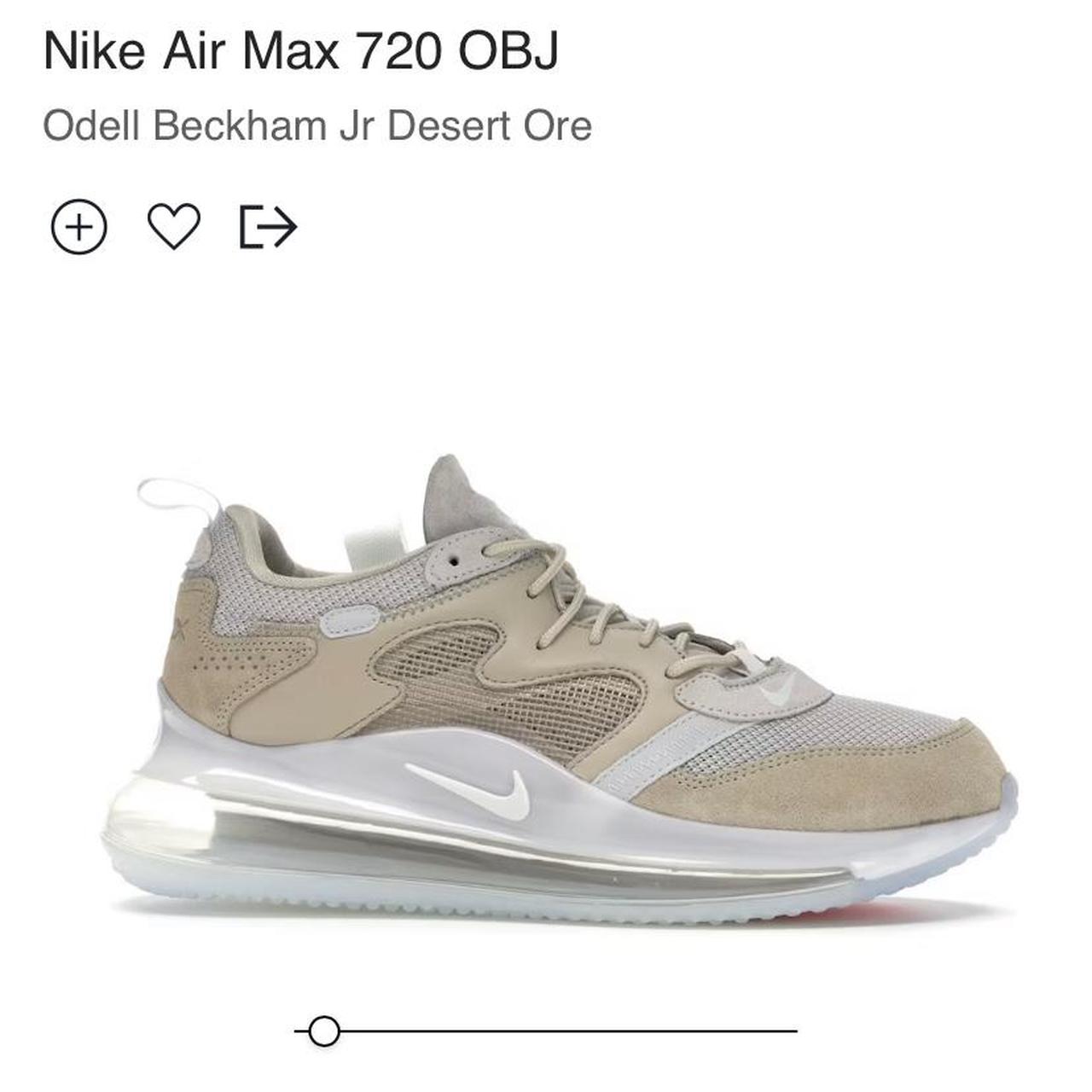 NIKE AIR MAX 720 Odell Beckham Jr Desert Ore in size. Depop