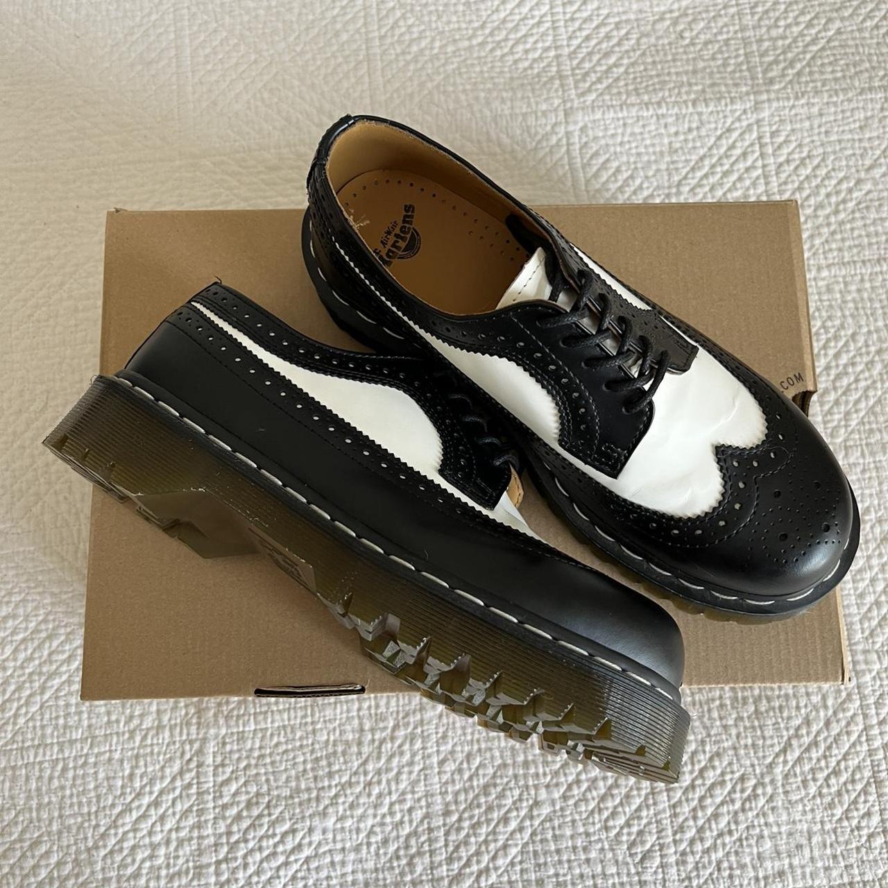 Brogue Loafer Platform Doc Martens Insane Black And Depop