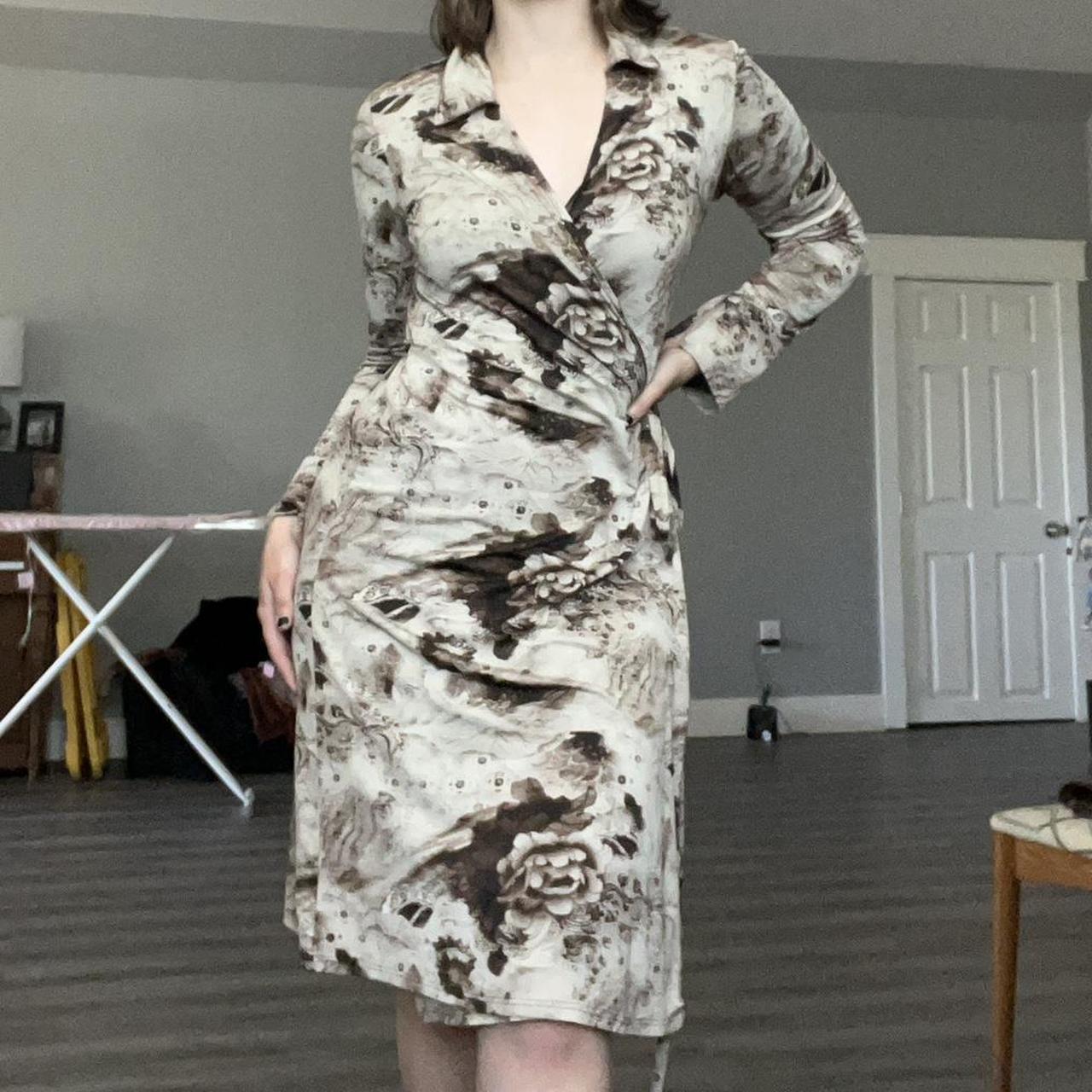 90s wrap dress hotsell