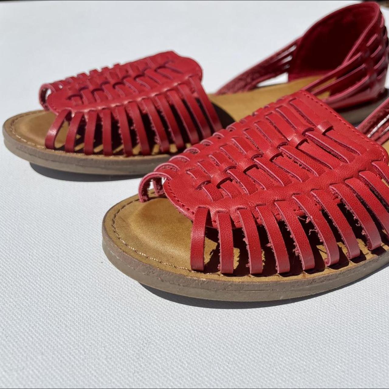 Mia 2025 red sandals