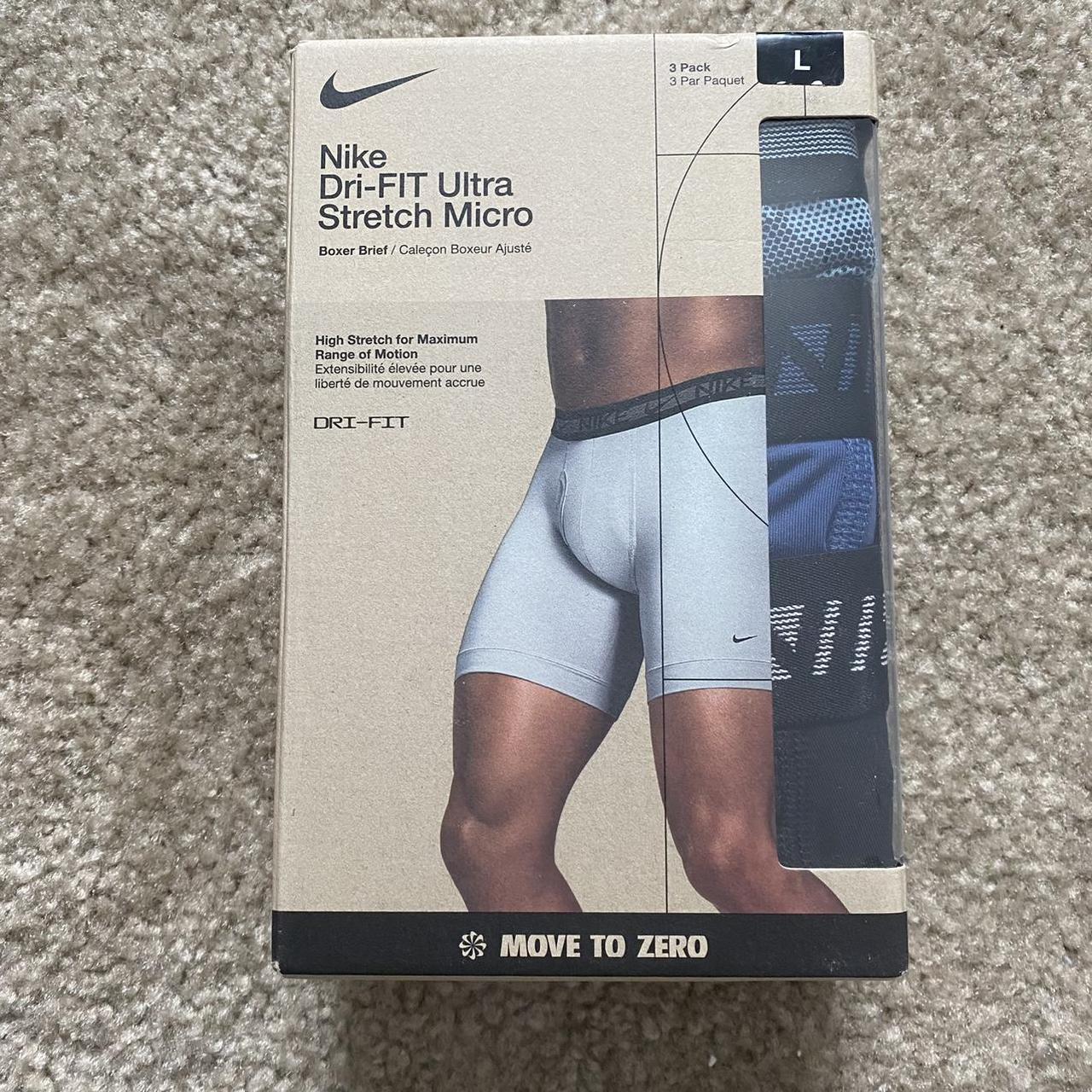 Nike Dri-Fit Boxer Briefs 3-Pack NIB NWT Men's Nike... - Depop