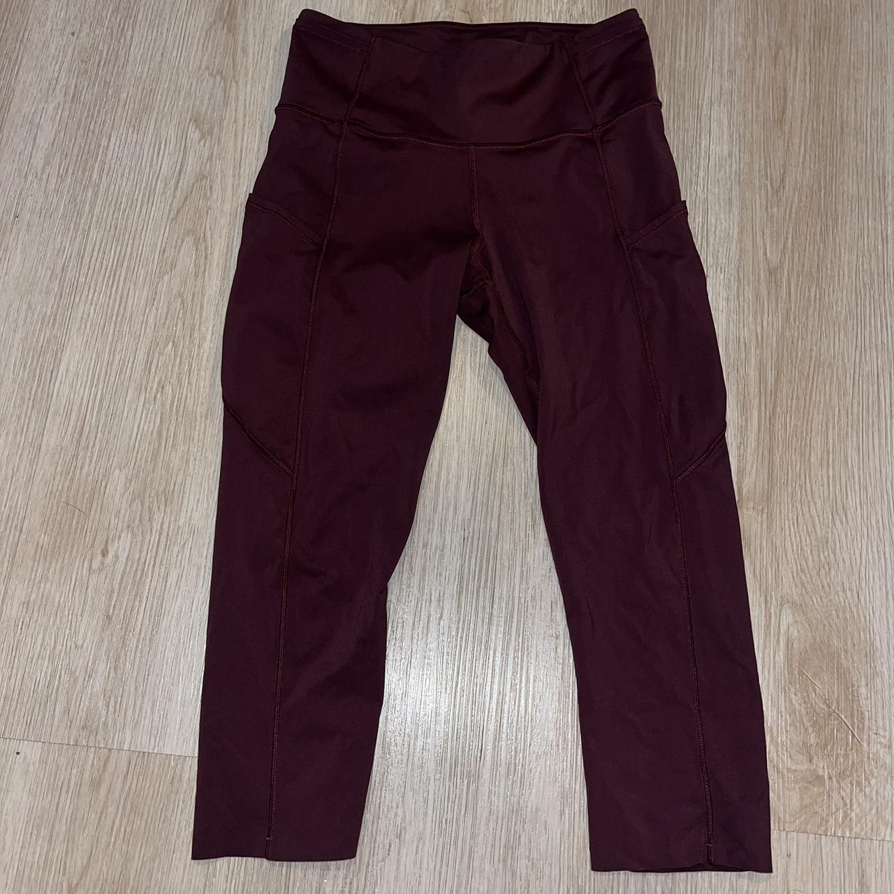 Lululemon “fast and free” leggings with pockets and - Depop