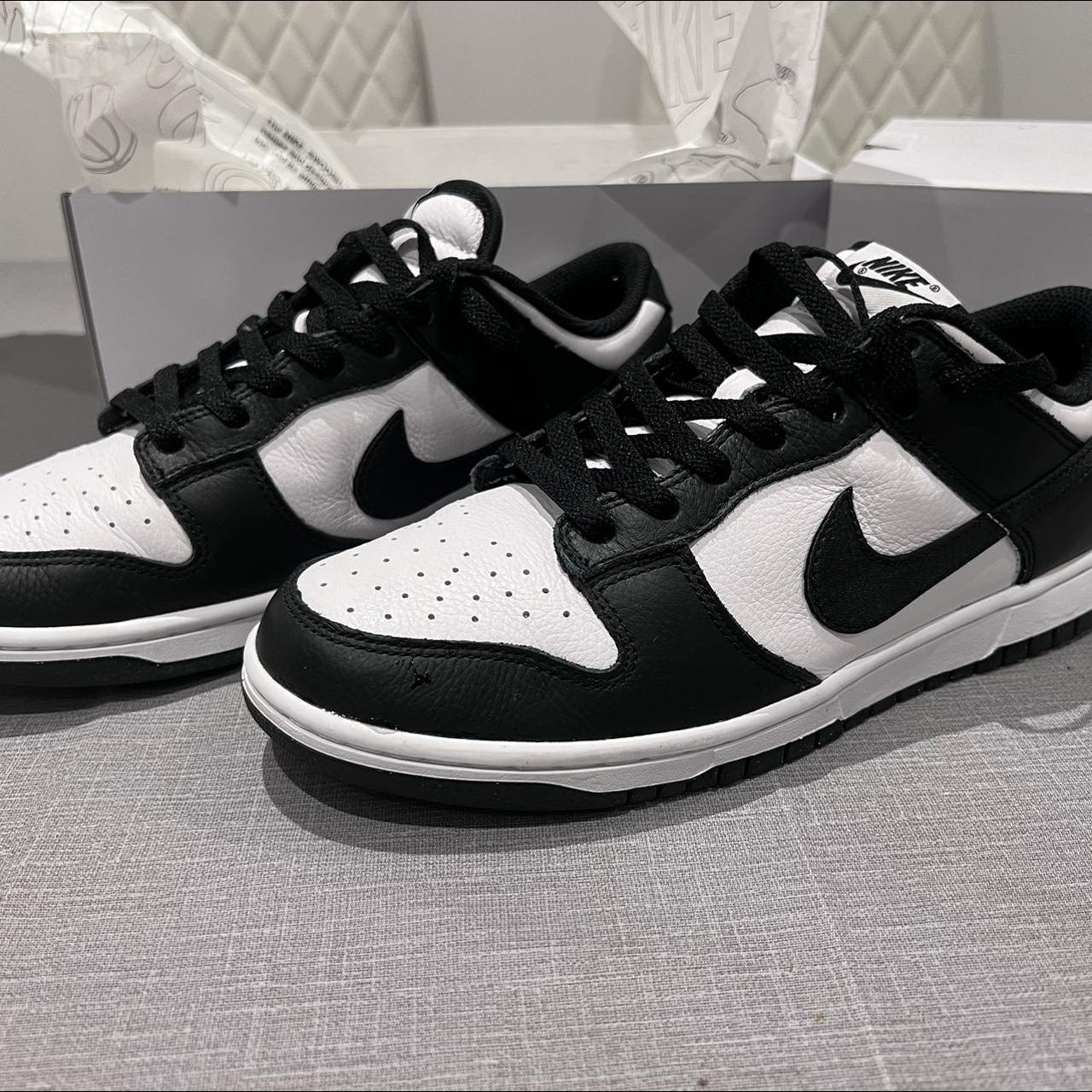 Nike “By You” dunk low Panda UK size 9 Excellent... - Depop