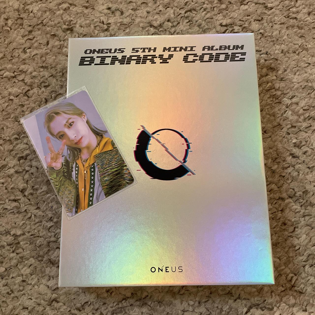 Oneus seoho signed Binary Code album good