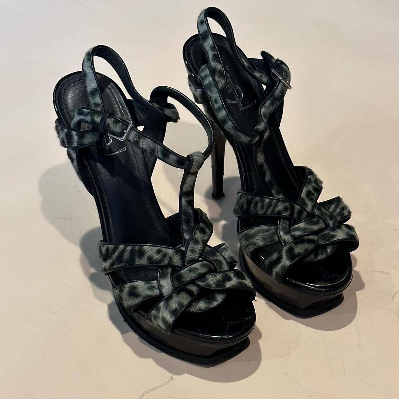 Yves saint laurent hot sale snake heels