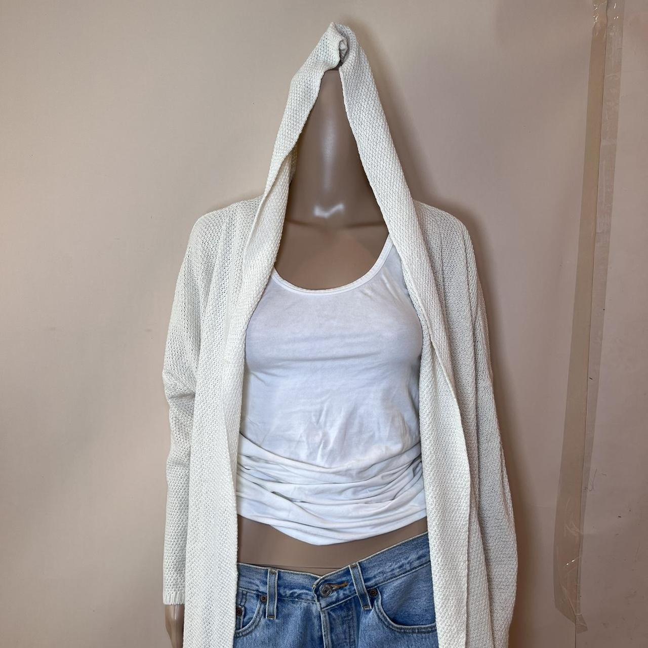 Brandy Melville OS Cream Open Front Cardigan