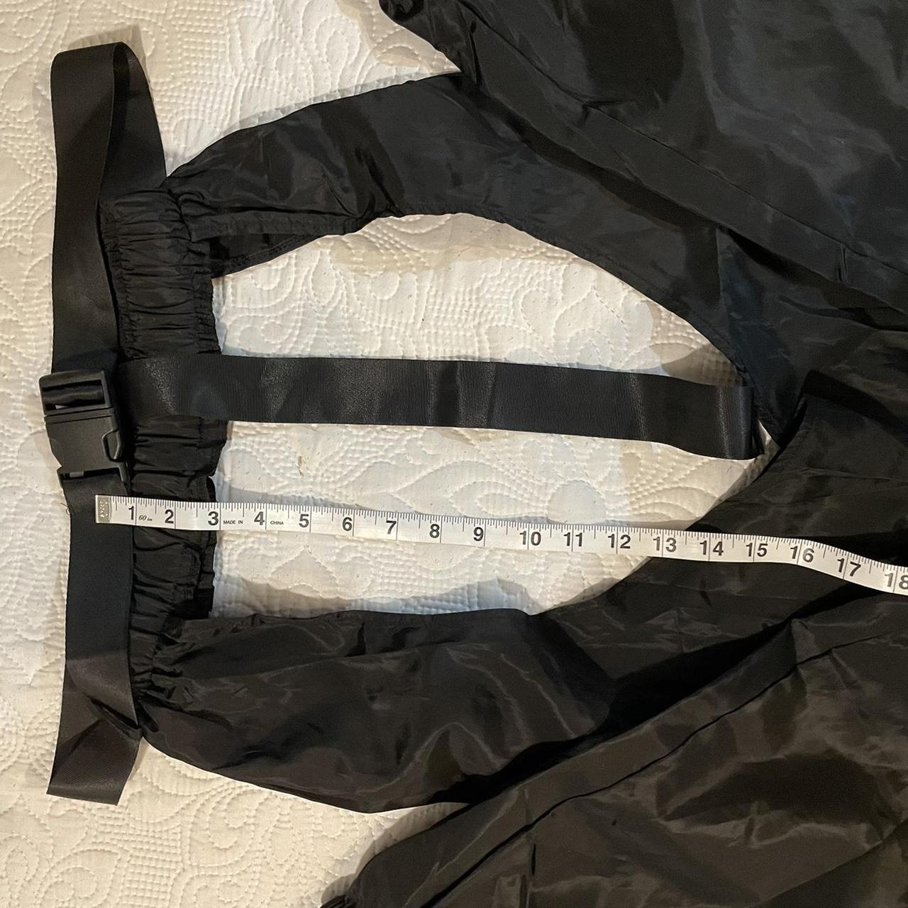 OS Rave Chaps/Joggers 🖤worn once, great... - Depop