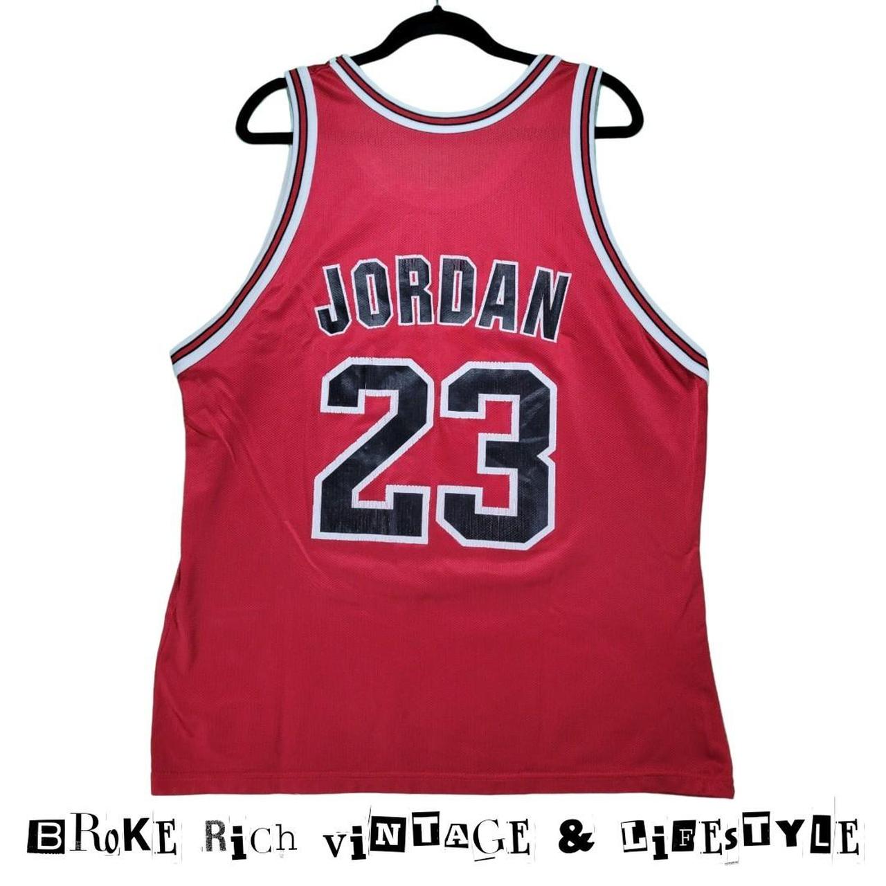 Vintage Michael Jordan Nike Jersey NBA Chicago - Depop