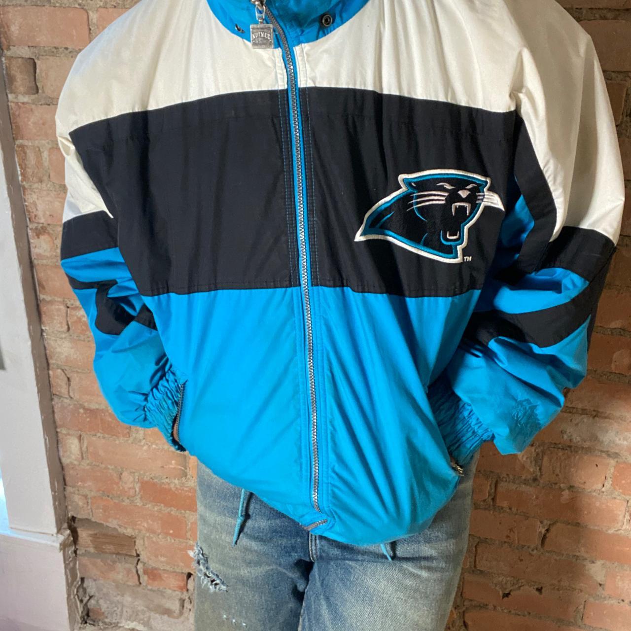 rare vintage carolina panthers jacket. has - Depop