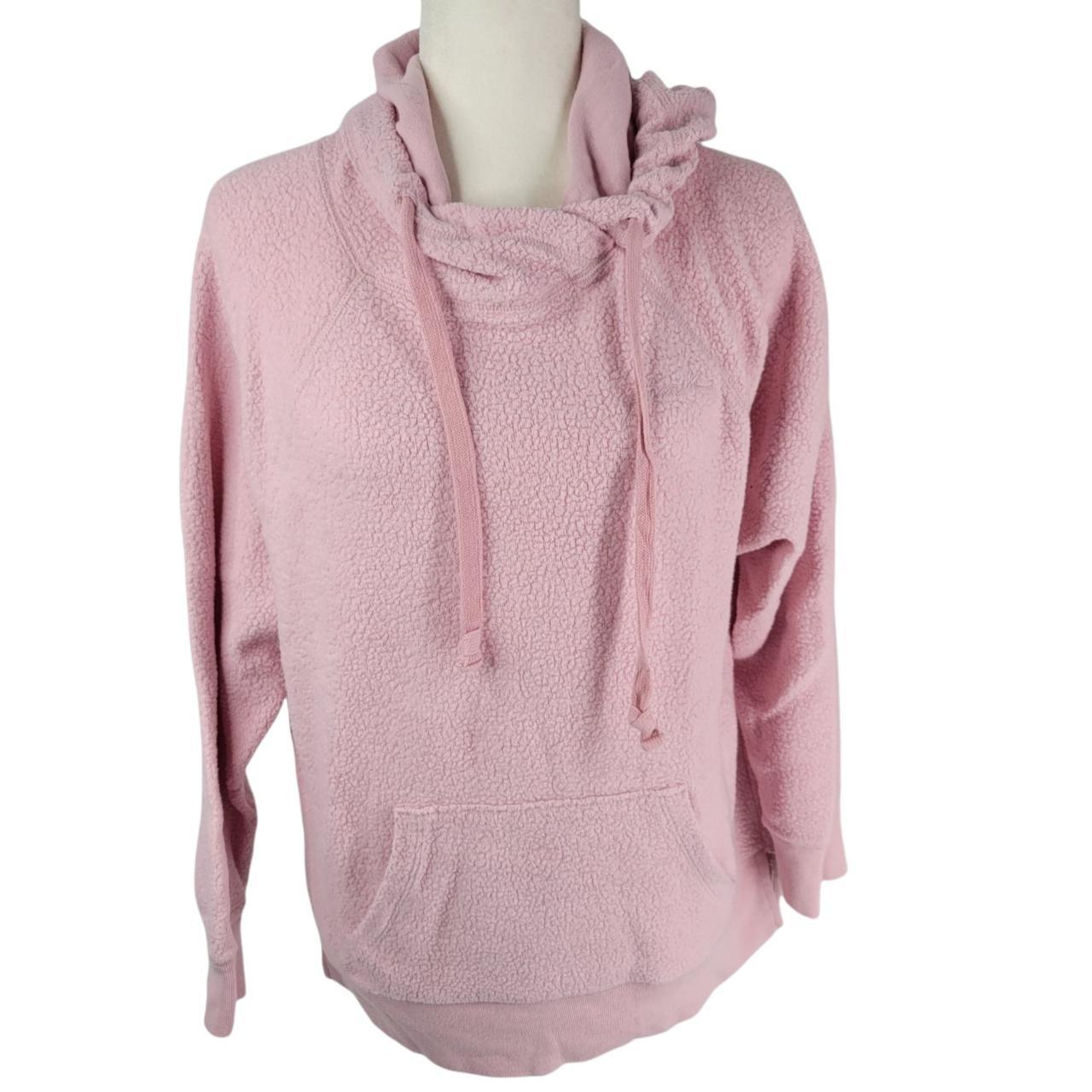 Victoria secret store pink sherpa sweatshirt