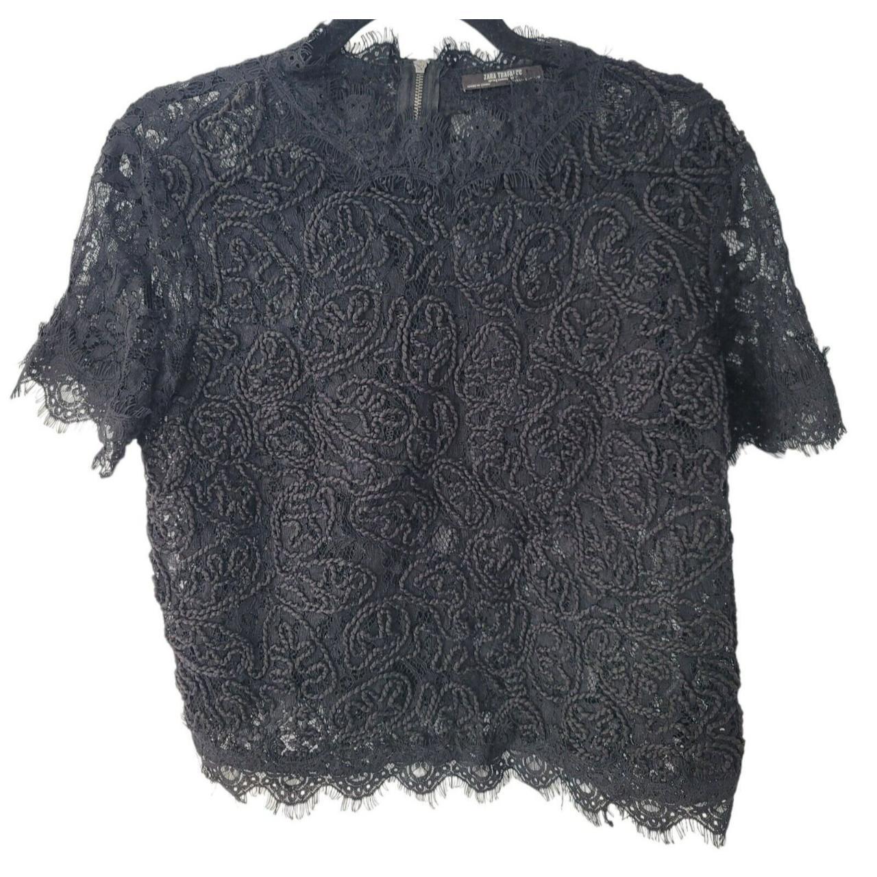 Elegant Lace Top by Zara