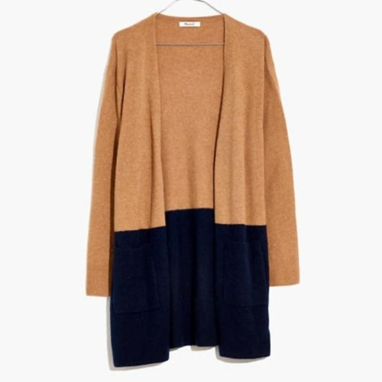 Kent clearance colorblock cardigan