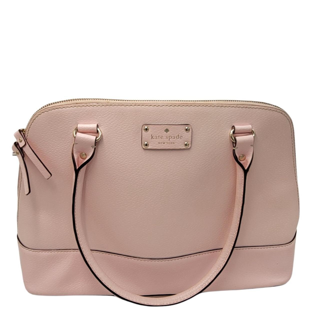 Kate Spade Pink Leather Wellesley Rachelle Satchel selling Crossbody Bag