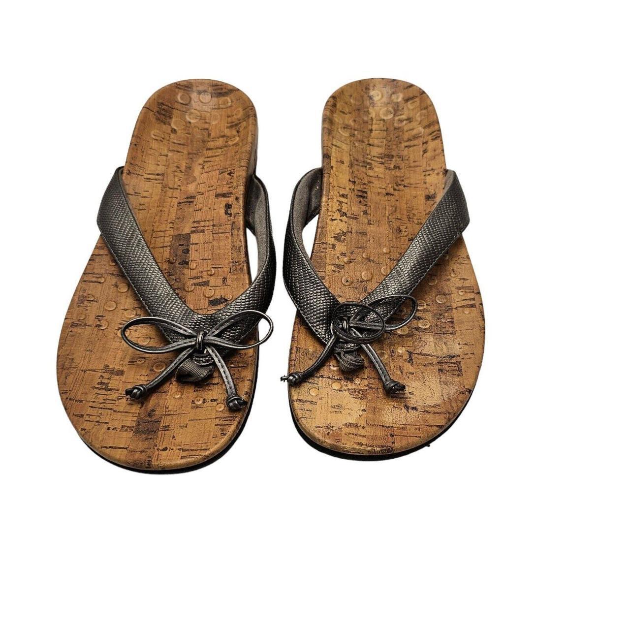 thong sandals vionic silver sandals