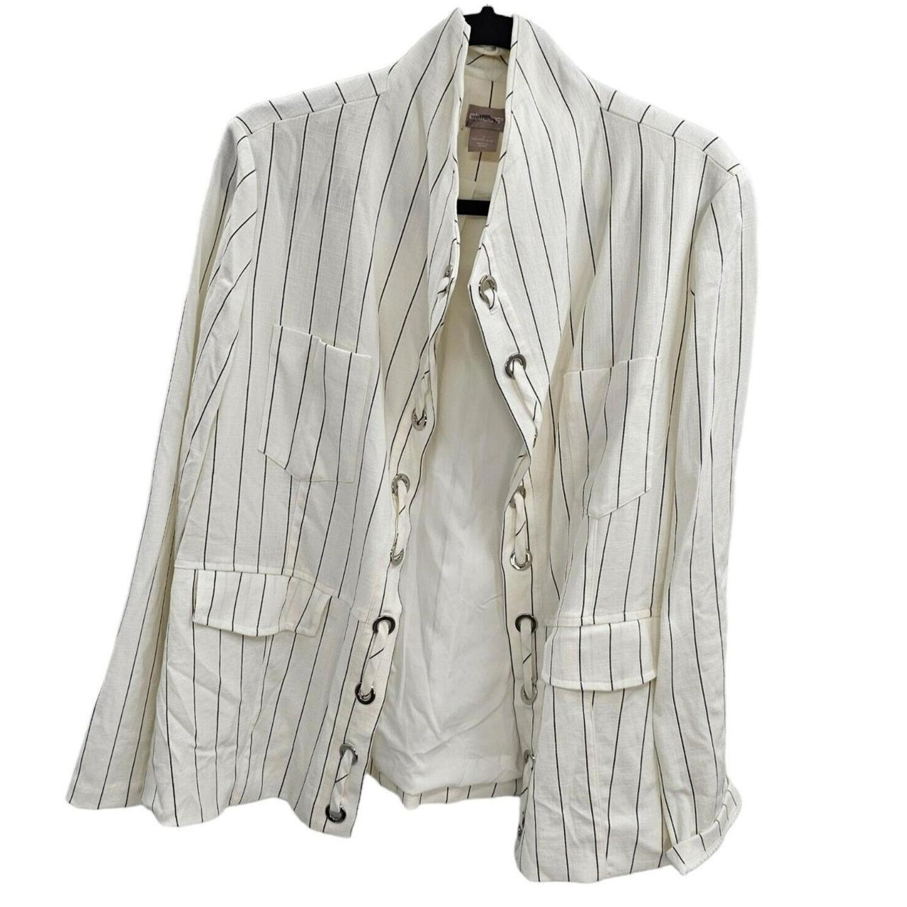 Chicos white blazer best sale