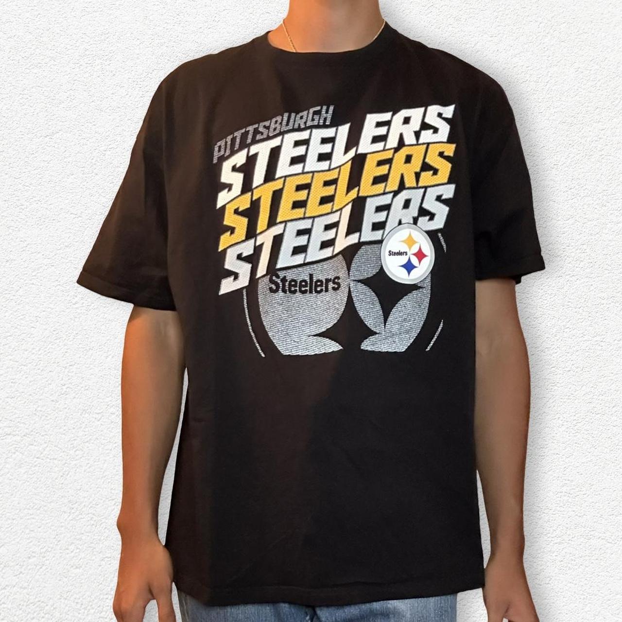 Pittsburgh Steelers T-shirt Black Unisex Graphic T-shirt I 