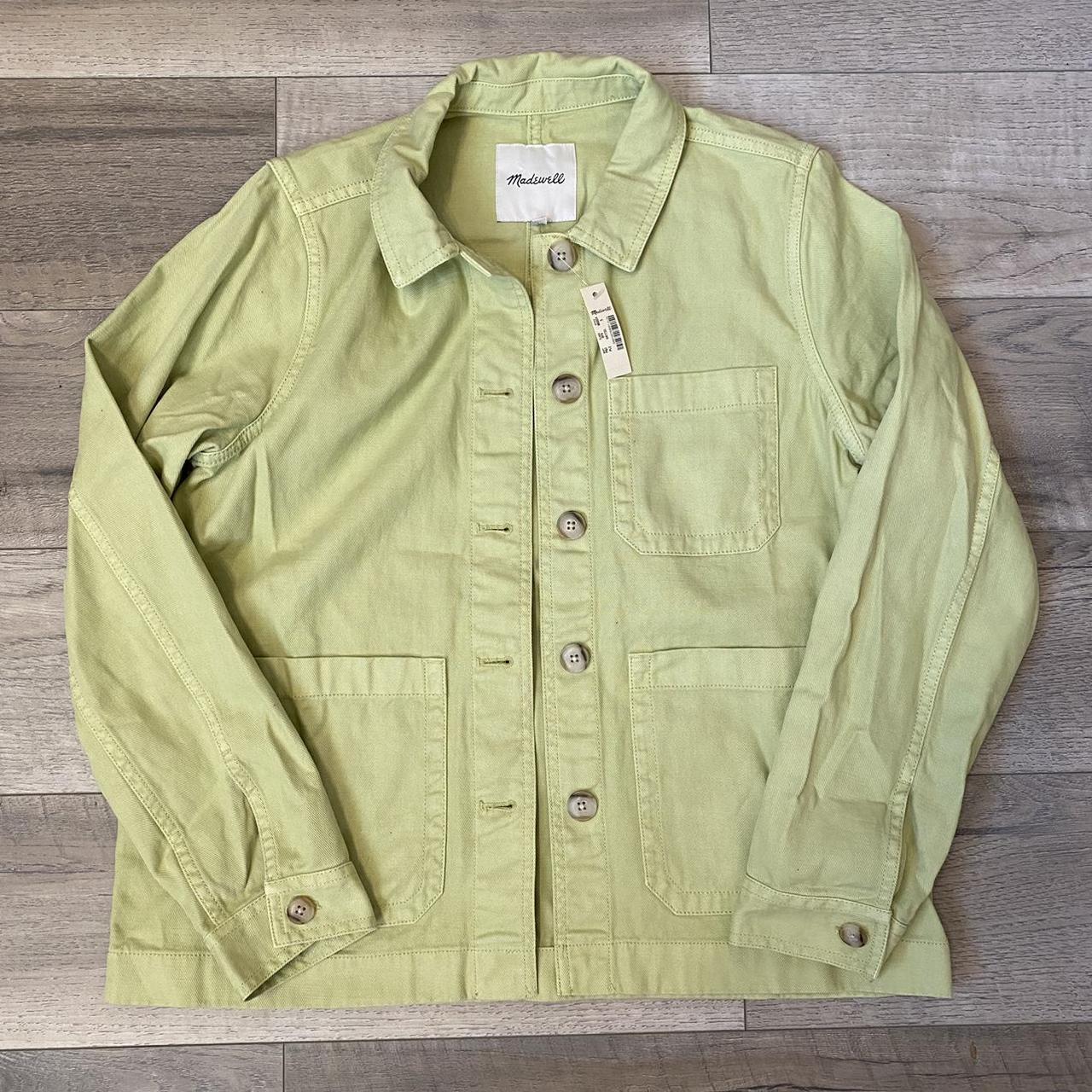 Madewell Women's Green Jacket | Depop