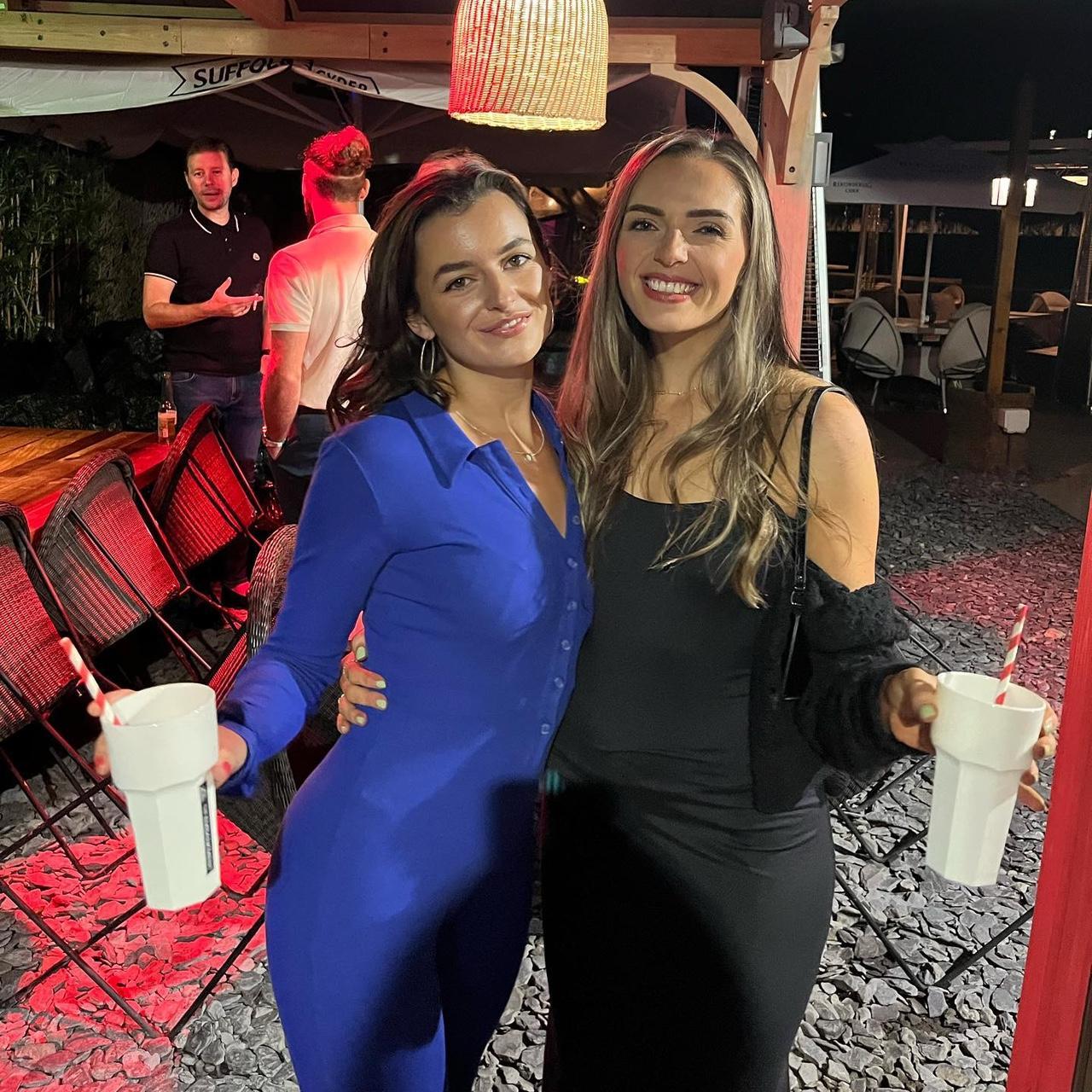 Peachy Den cobalt blue June jumpsuit size XS.... Depop