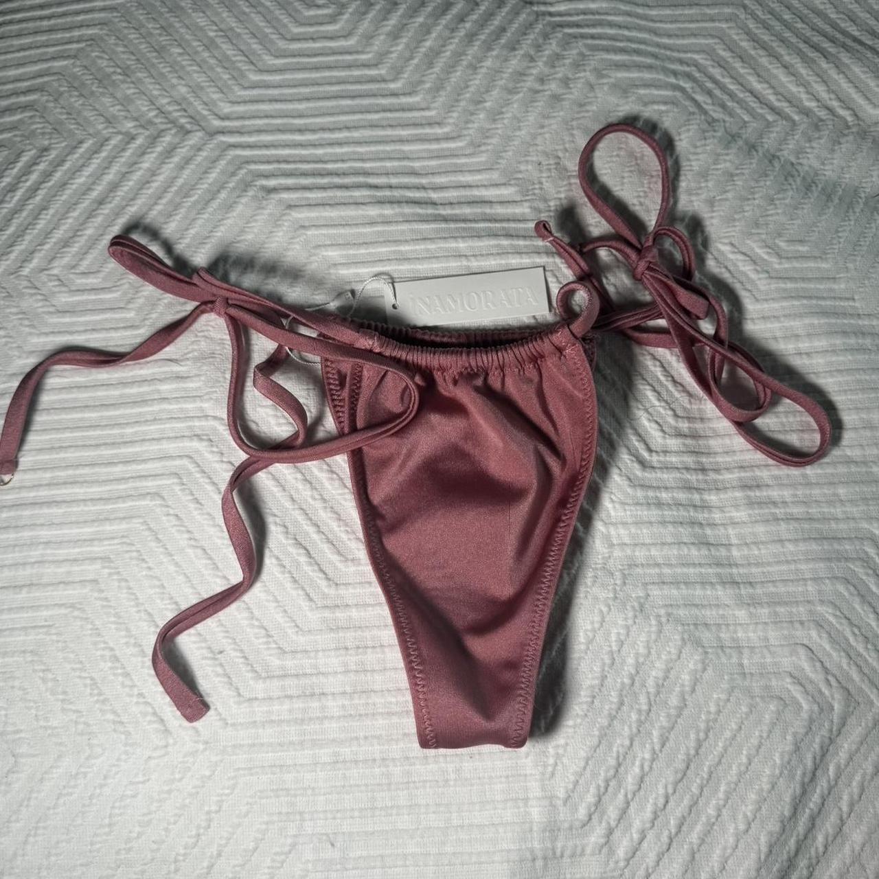 INAMORATA pink bikini bottoms Never worn, perfect... - Depop