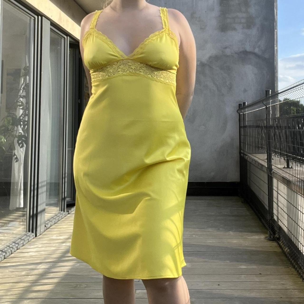 Betsey johnson yellow dress best sale