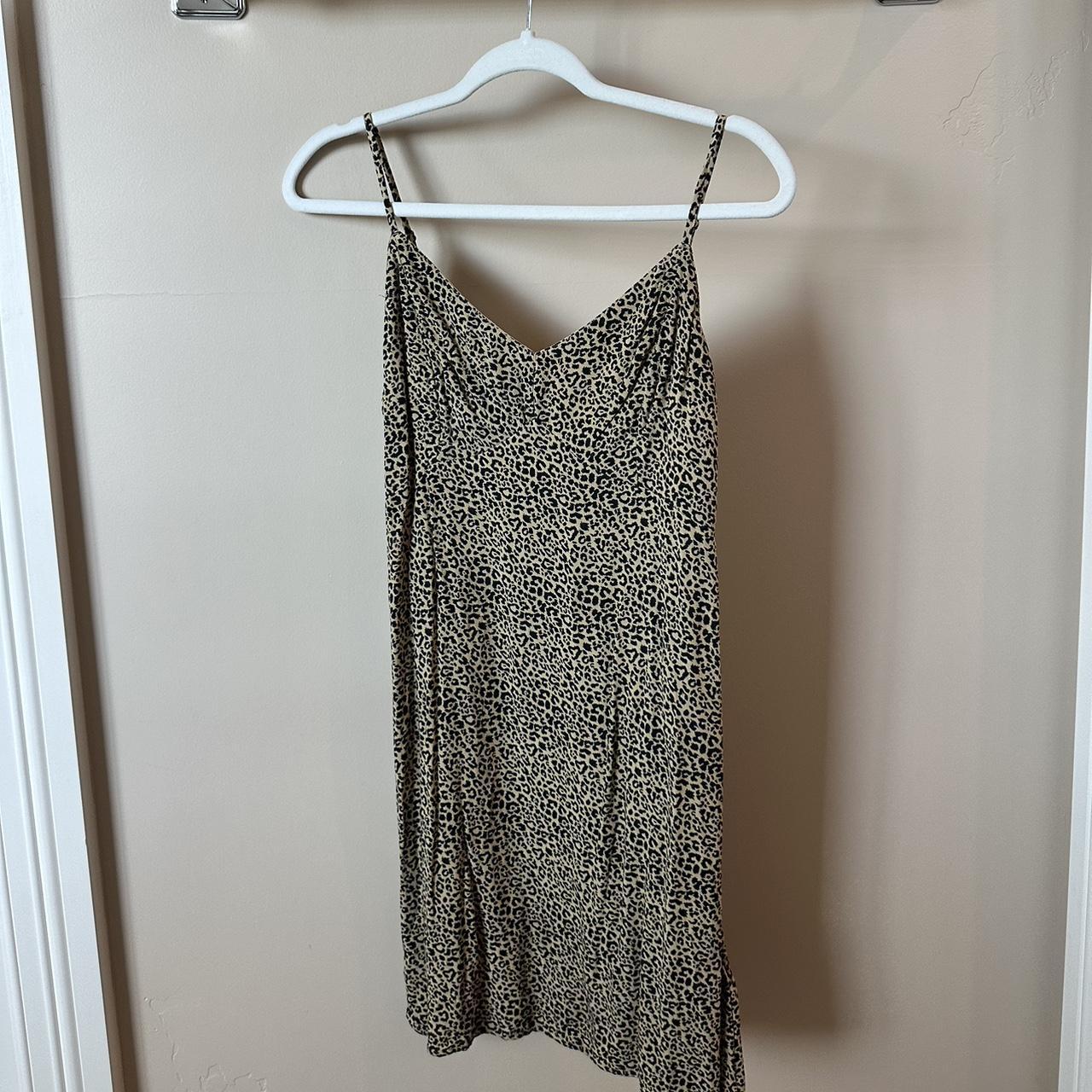 Hollister Leopard Print Mini Dress Size Medium