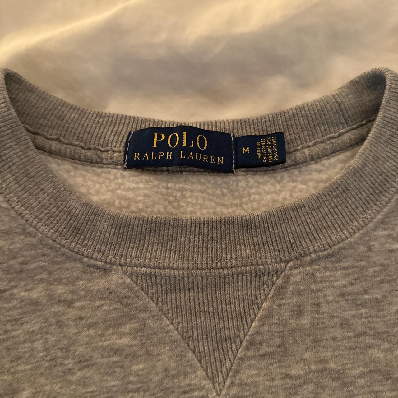 Polo Ralph Lauren Women's Grey Jumper | Depop