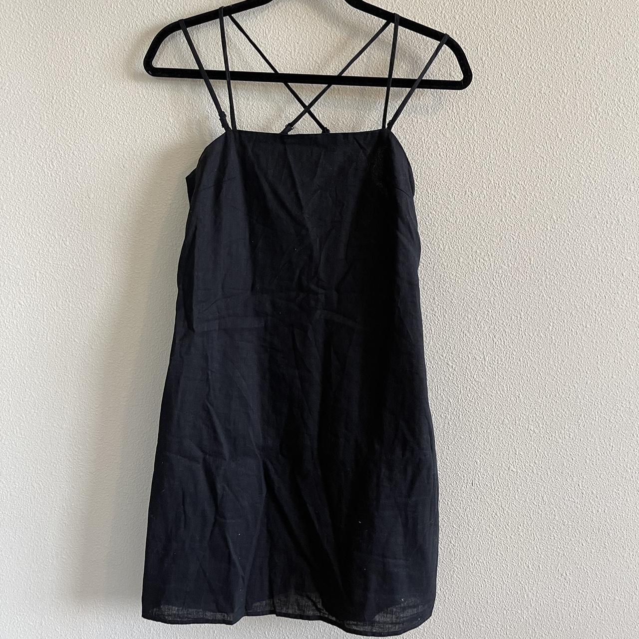 NWT H&M Black Mini Dress New with tags! #new... - Depop