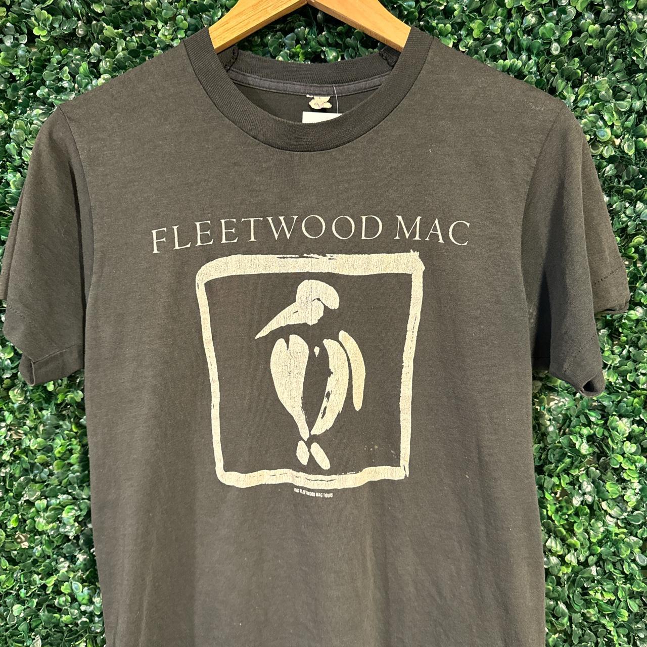 Vintage 1987 Fleetwood Mac band tee Super small and... Depop