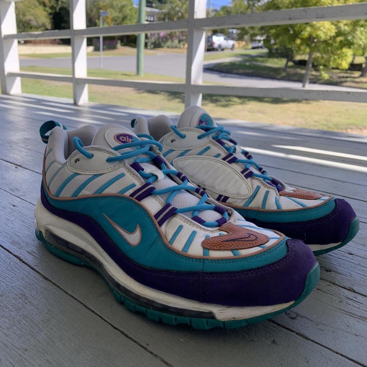 air max 98 purple teal