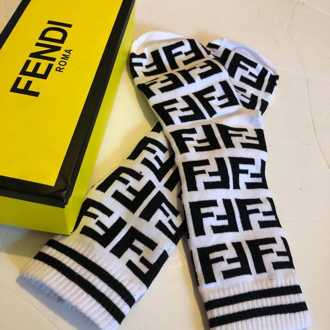 Fendi hotsell white socks