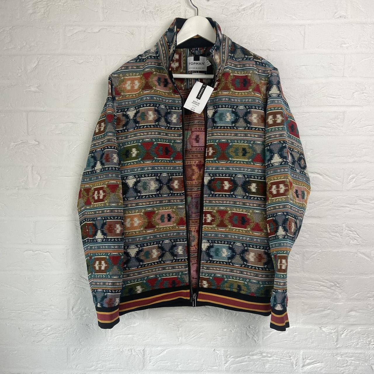 Brand new TOPMAN jacket. Size medium, measures... - Depop