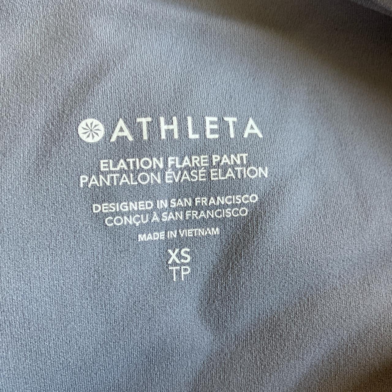 Athleta Women's Grey and Blue Trousers (2)