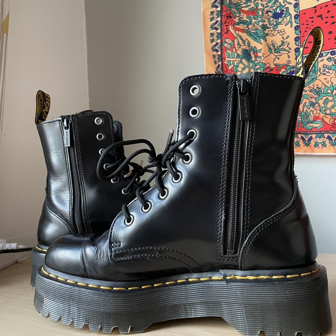 Dr. Martens Jadon platform boots Hardly worn, just... - Depop