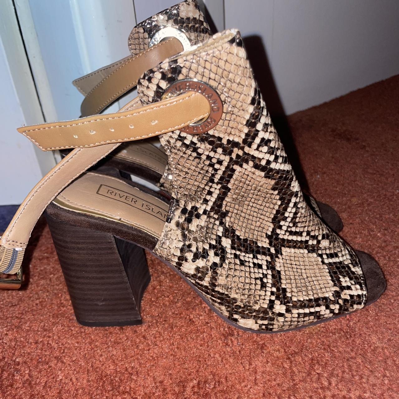 River island block Snakeskin print worn