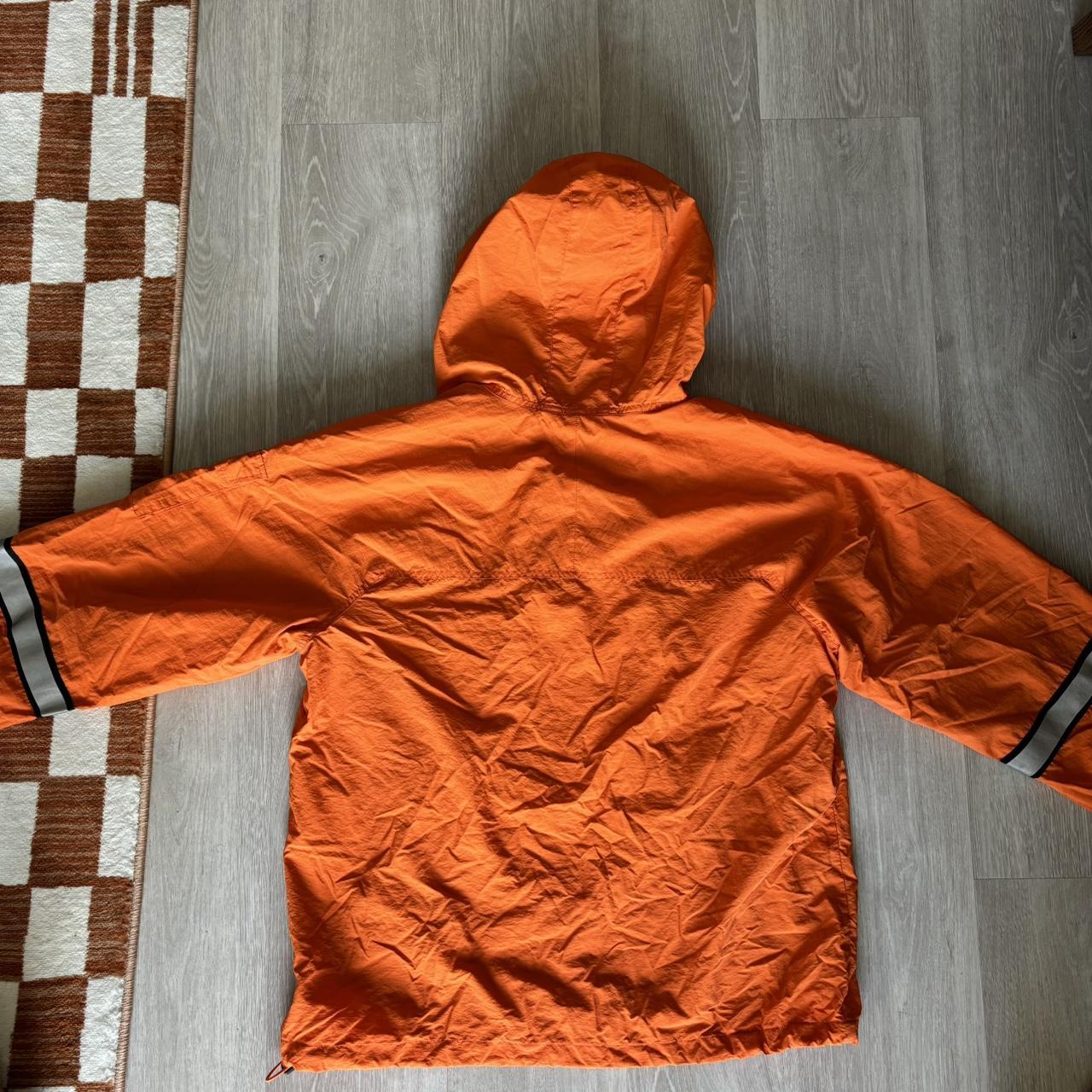 Shops Vintage Supreme Orange Half Zip Windbreaker Size M Rare Authentic