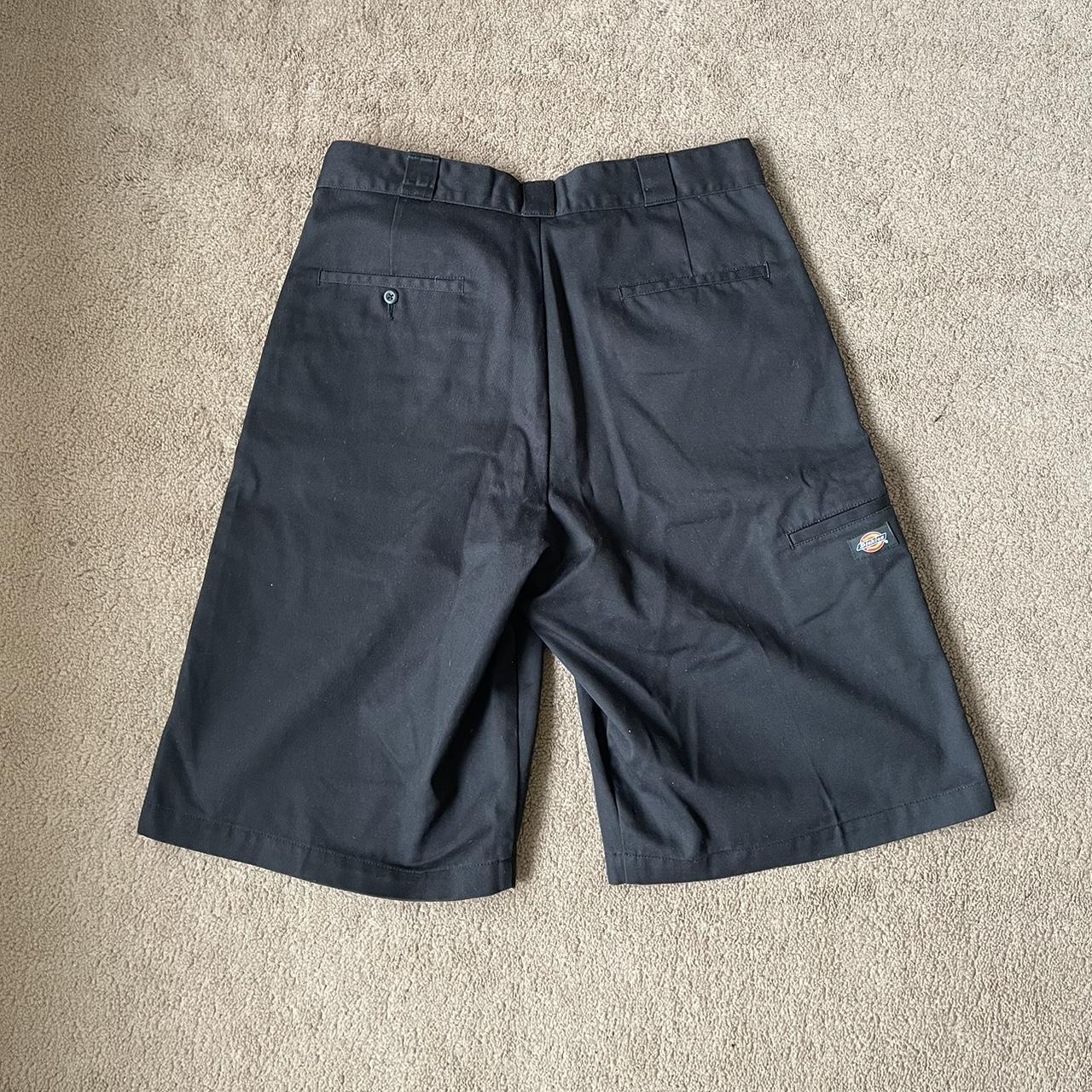 Dickies Loose Fit Shorts - Black Size W34 Nice baggy... - Depop