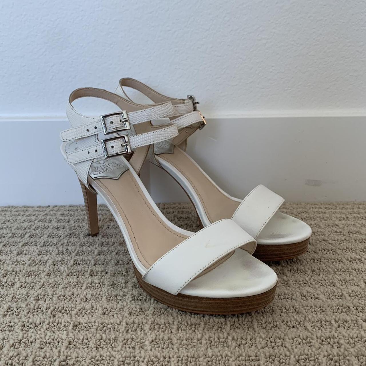 Vince Camuto Fasta Women's Heels Silver Size 5 M