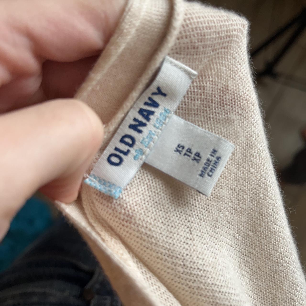 Early 2000s light baby pink old navy cardigan. Super... Depop