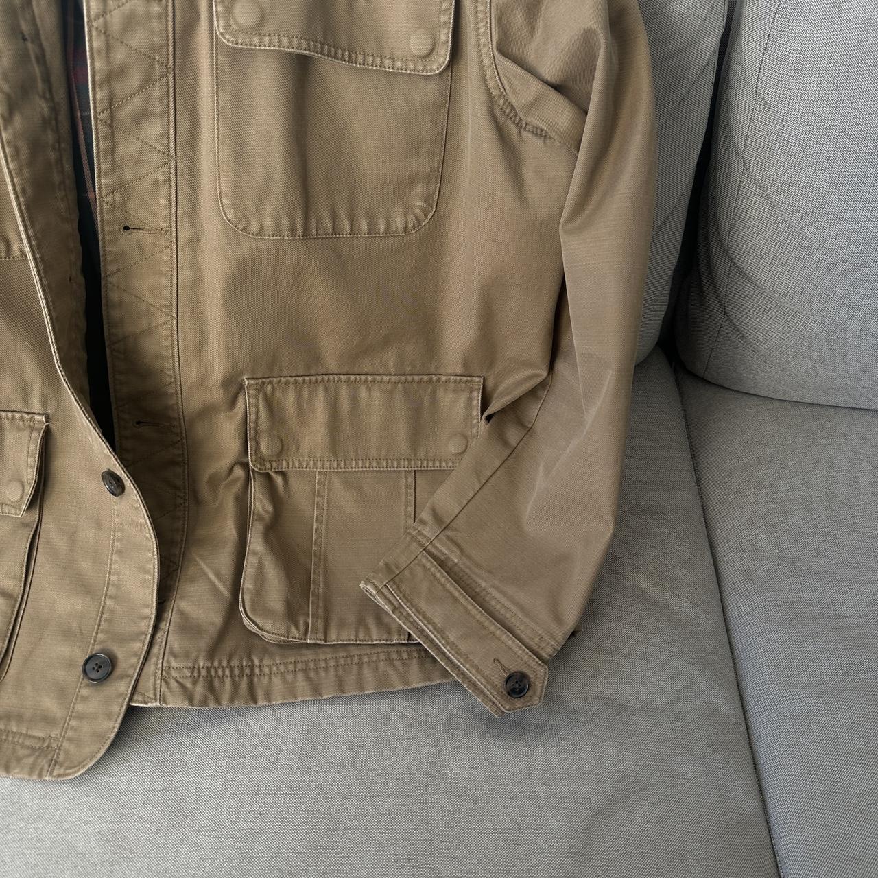 J Crew Canvas Work Jacket Corduroy... - Depop