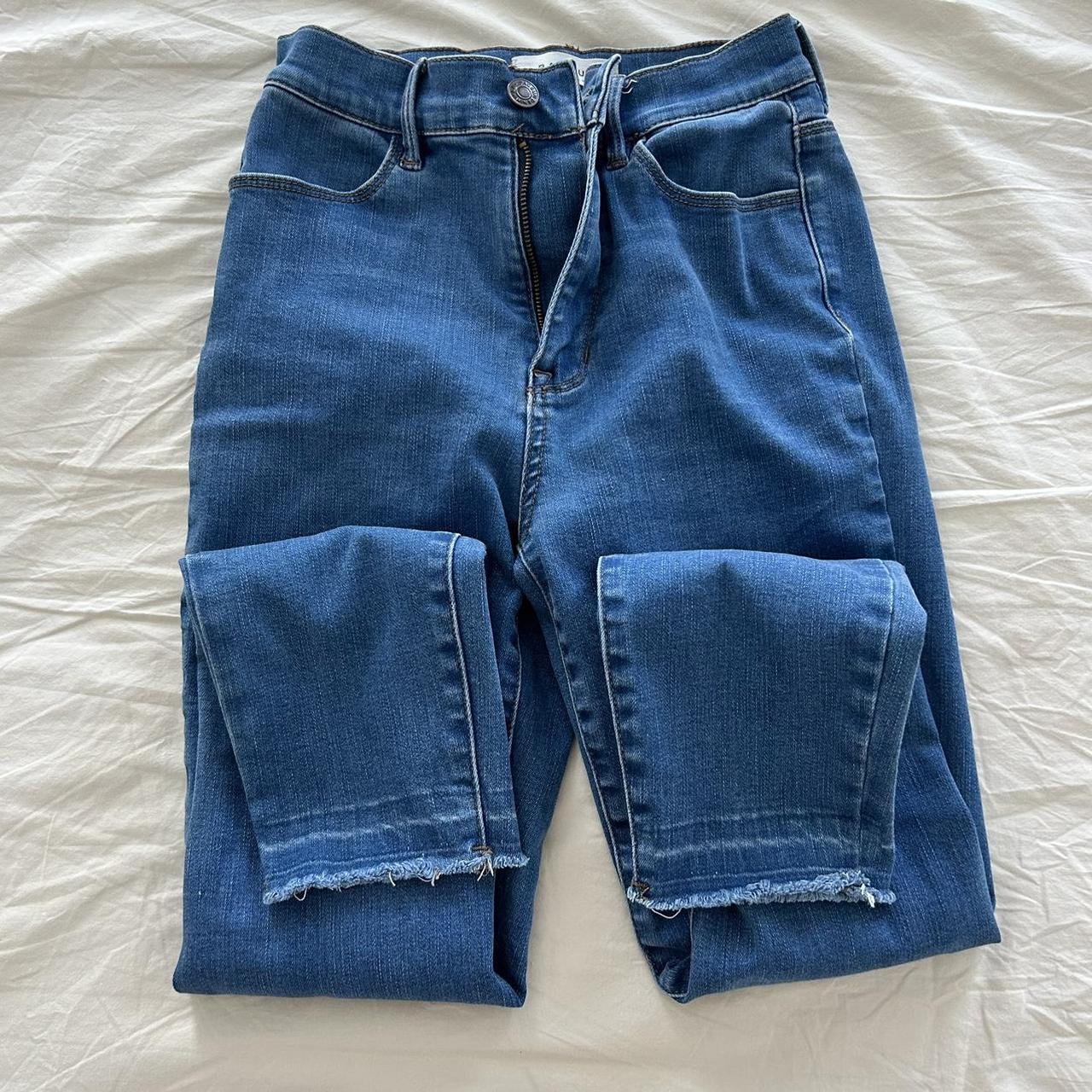 PacSun Perfect Blue Super High Waisted Jeggings , 