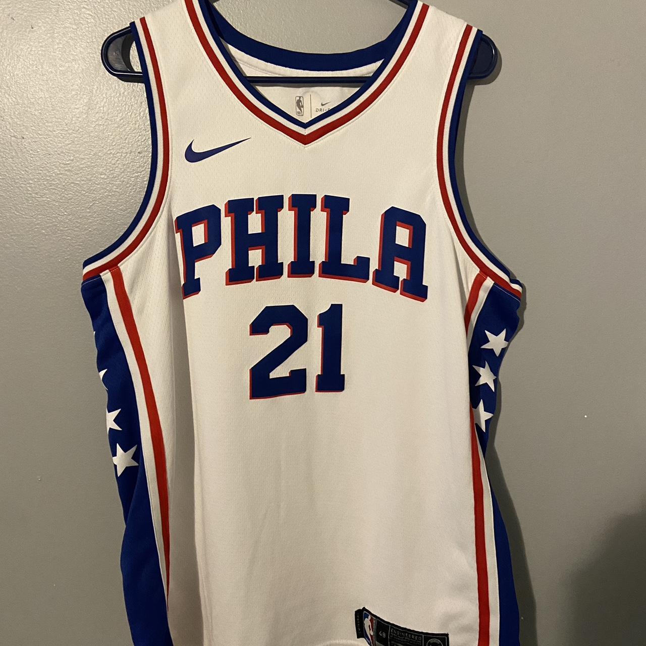 Joel Embiid Philadelphia 76ers Nike Basketball - Depop