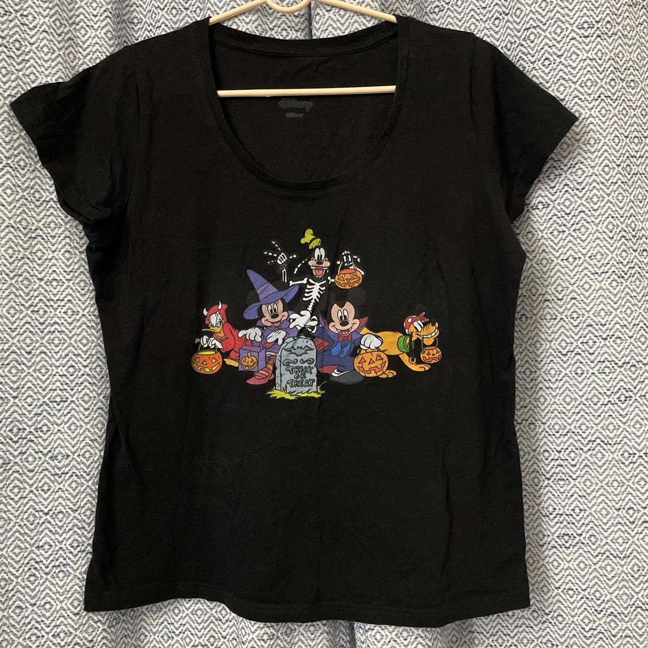 Disney Mickey and Friends Halloween T-Shirt Women’s... - Depop